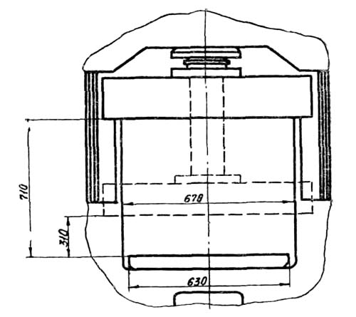 д2430б Габаритные розміри робочого простору гідропресса